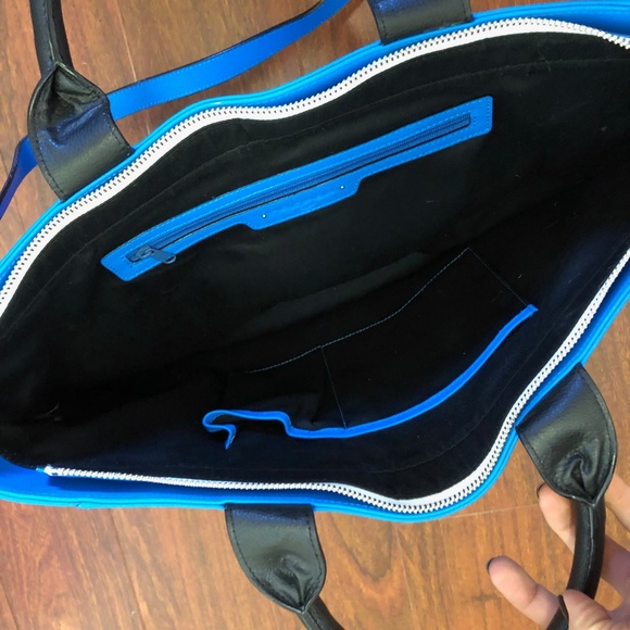 Halogen Leather Tote with Removable Clutch - Picture 5 of 8